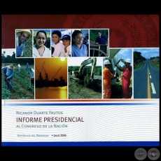 INFORME PRESIDENCIAL AL CONGRESO DE LA NACIN - JULIO 2006